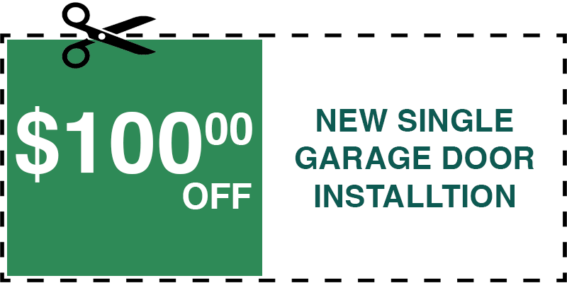 100 off garage door repair New Rochelle