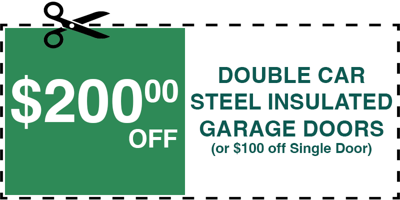 200 off garage door repair New Rochelle